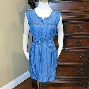 🦋 Blue Denim XOXO Dress, Size Small